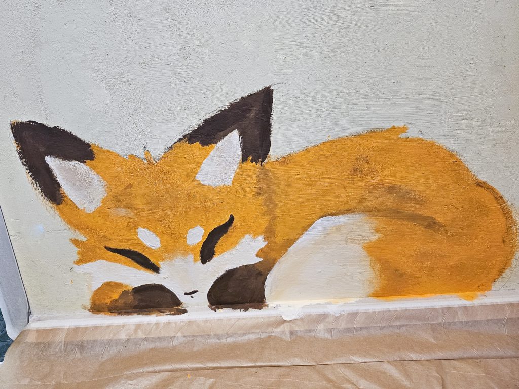 wandmalerei fuchs